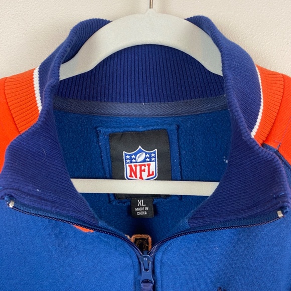 NFL Denver Broncos Full Zip Sweatshirt Jacket - Size XL - Picture 4 of 6